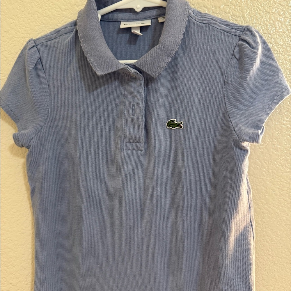 Lacoste Kids Blue Polo Shirt